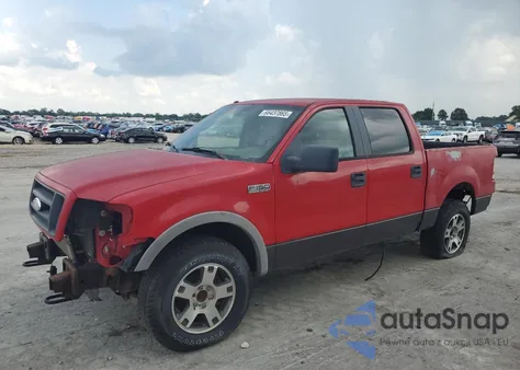 2008 Ford F150 Supercrew z USA, uszkodzony, nr VIN 1FTPW14V08FB19815